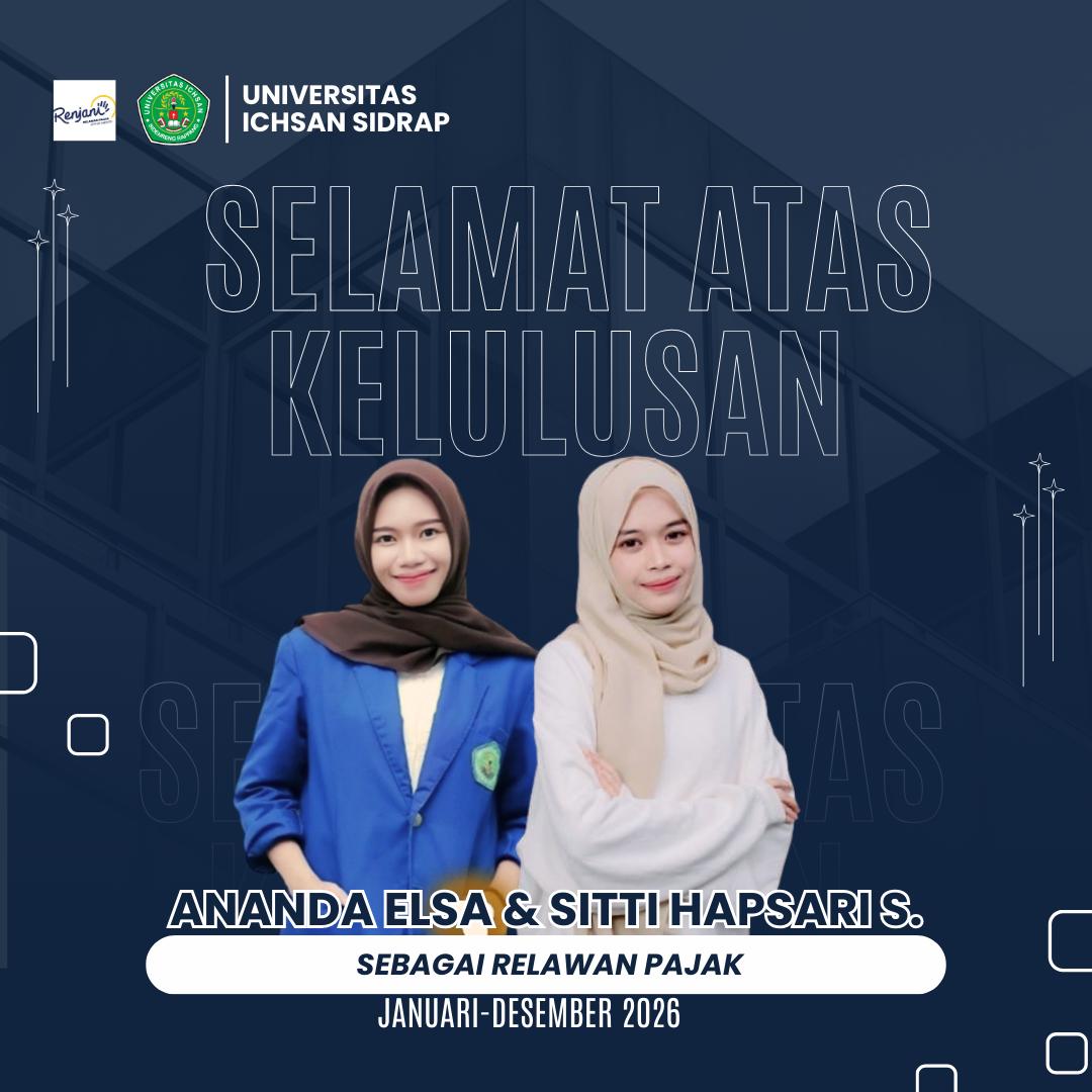 Lolos Seleksi Nasional! Mahasiswa Akuntansi UNISAN Sidrap Resmi Jadi Relawan Pajak 2026